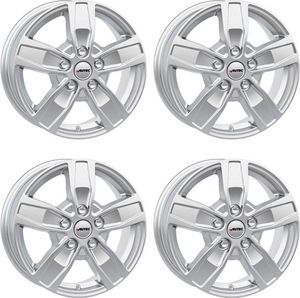 Autec QUANTRO 7.5x18 ET 45 5x160 Brilliant silver 4-Q7518455183518 kompatibilní s Ford Transit / Tourneo