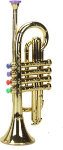 Kinder Musikinstrumente Spielzeug Kleinkinder Mini Saxophon Trompete Waldhorn Kinder Musik Lernen Lernspielzeug Anfänger Jungen Mädchen Geschenk-Ein Goldenes