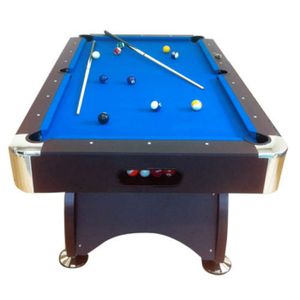 Billardtisch Pool Billard Tisch blau mit Zubehör robust 145 kg 7 ft blau, grün oder rot