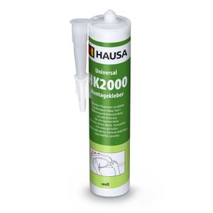 HAUSA High-Tack Montagekleber HK2000 Baukleber für Styropor Leisten 310ml