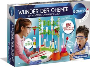 Clementoni 59187 Galileo Wunder der Chemie Experimentierkasten Clementoni 59187 Galileo Wunder der Chemie Experimentierkasten