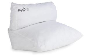 MAXXMEE Flip-Kissen - Flexibles Doppelkissen - weiß