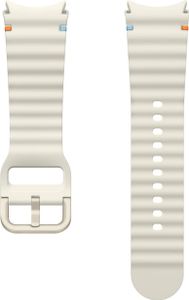 Samsung Originele Watch7 Sport Band voor de Galaxy Watch 4 / 5 / 6 / 7 (20 mm) - S/M - Cream