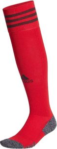 Getry piłkarskie adidas Adi 21 Socks czerwono-szare GN2984 - 34-36