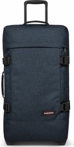 modrý cestovný kufor eastpak tranverz m triple denim modrý cestovný kufor eastpak tranverz m triple denim