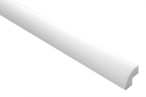Deckenleisten aus Styropor XPS - Hochwertige Stuckleisten leicht & robust im modernen Design - (20 Meter E-01 - 22x22mm) Wandleiste