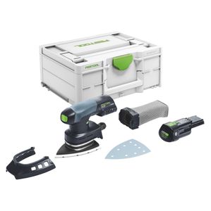 Festool DTSC 400-Basic Akku Deltaschleifer 18 V 100 x 150 mm Brushless + 1x Akku 3,0 Ah + Systainer - ohne Ladegerät