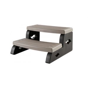 Leisure Concepts DuraStep II Treppe für Whirlpool Einstiegstreppe DuraStep 2 Whirlpooltreppe Black