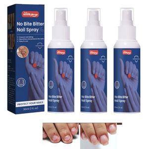 3x 30ml Bitter Nagelspray Wirksam gegen Nagelkauen, Verhindert Nagelkauen, Nagelkaustopp, Alternative zu Nagellack