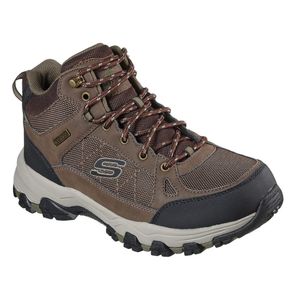 Skechers Selmen Melano - Chocolate Leder Größe: 42 Normal