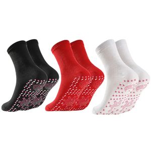 3 Paar selbsterhitzende Socken für Männer und Frauen, Fußmassage, Magnetfeldtherapie, Gesundheits-Heizsocken, entlasten müde Winter-Wärmeausrüstung