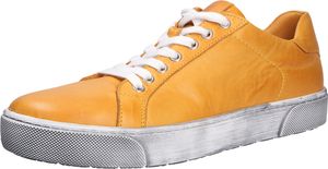 Andrea Conti Schnürhalbschuhe bequem in gelb/orange, Gr. 41 Andrea Conti Schnürhalbschuhe bequem in gelb/orange, Gr. 41