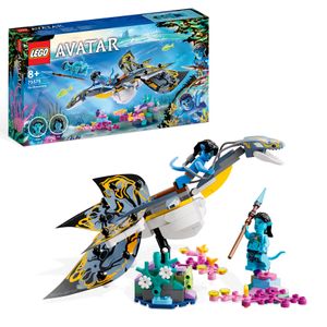 LEGO 75575 Avatar Entdeckung des Ilu, The Way of Water baubares Spielzeug mit Unterwasser-Figur, Pandora Sammelset für Kinder und Filmfans ab 8 Jahren