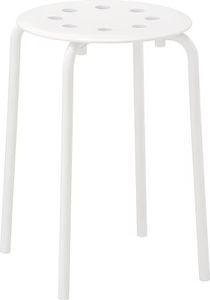 Ikea Marius Stuhl Küchenhocker Hocker Schemel 45 cm - weiß