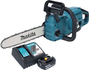 Makita DUC 357 RFX3 Akku Kettensäge 18 V 35 cm Brushless + 1x Akku 3,0 Ah + Ladegerät Makita DUC 357 RFX3 Akku Kettensäge 18 V 35 cm Brushless + 1x Akku 3,0 Ah + Ladegerät