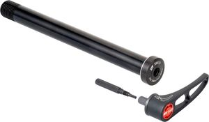 DT Swiss Vorderrad-Steckachse RWS plug in Alu, 15/110mm mit Alu-Hebel,TA Boost MTB, schwarz