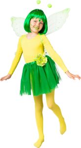 Tutu Rock Tüllrock Minirock grün 2-lagig Kinder Karneval Fasching Kostüm 140/152