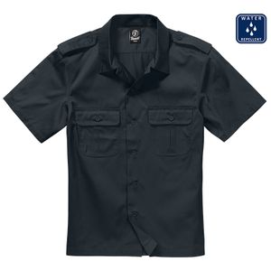Pánské kraťasy Brandit Short Sleeves US Shirt black - 7XL
