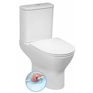 DARIO Kombi-WC, spülrandlos,Abgang senkrecht/waagerecht, weiß