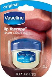 Vaseline | Original Lip Therapy 7g - Lippenbalsam, Feuchtigkeitsspendende Hautpflege Creme, Ideal für den Winter
