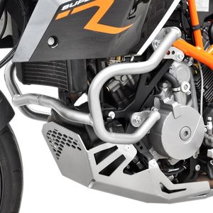 Crash bar kompatybilny z KTM 990 SM / SMR / SMT BJ 2008-13 srebrny
