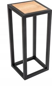 Loft Stehendes Blumenbeet Holz Metall Hoch - Ideal Für Innenräume
