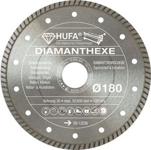 Diamanttrennscheibe Hufa Ø 180 x 25,4/22,2 mm