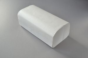 grau Papierhandtücher 1 lagig 5000 oder 10000 Falthandtücher V Falz 25x23cm 