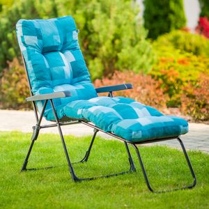 Sonnenliege Gartenliege Liegestuhl klappbar Gartenstuhl Freizeitliege Auflage