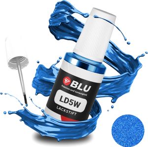 BLU Auto Lackstift Blau kompatibel für Volkswagen LD5W Malibu Blue | Auto Lack Reparatur Ausbesserungslack BLU Auto Lackstift Blau kompatibel für Volkswagen LD5W Malibu Blue | Auto Lack Reparatur Ausbesserungslack