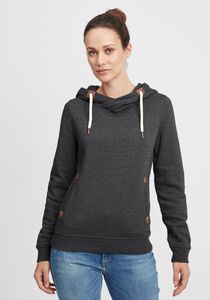 OXMO OXVicky Hood Damen Kapuzenpullover Hoodie Pullover mit Kapuze