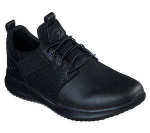 Skechers Men's USA Street Wear DELSON AXTON Sneakers Herren 65870 Schwarz, Schuhgröße:45 EU