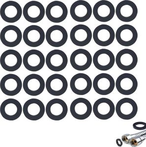 30 Stück Brauseschlauch Unterlegscheiben 24 mm Gummi 30 Stück Brauseschlauch Unterlegscheiben 24 mm Gummi