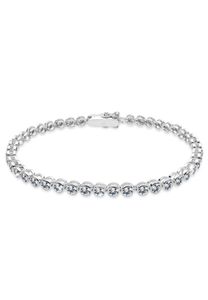 Elli Armband Tennis-Armband Kristalle 925 Silber Silber