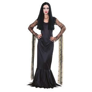 The Addams Family - Kostüm-Kleid ‘” ’"Morticia Addams"“ - Damen BN5210 (L) (Schwarz)