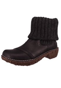 El Naturalista Damen Elegante Stiefelette YGGDRASIL N097 Schwarz