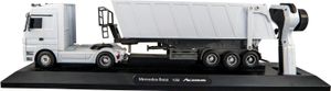 Siva Mercedes-Benz Actros RC Kipplaster 1:32 weiß 2.4 GHz RTR LKW