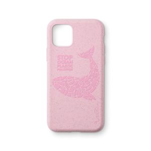 Wilma Smartphone Eco CaseDegradeable Tone-in-Tone Matte Whale Pink voor iPhone 11