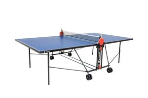 Sponeta stôl na stolný tenis S 1-43 e modrý vonkajší skladací stôl odolný voči poveternostným vplyvom