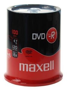 maxell DVD-R 120 Minuten 4,7 GB 16x 100er Spindel