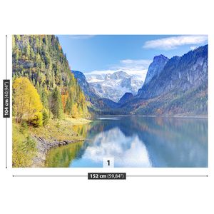 Fototapete 152x104 cm - Selbstklebende Tapete – MagicStick - See Berge