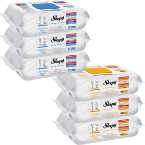 Sleepy Easy Clean Oberflächenreinigungstücher 3xBlau/3xGelb Reinigstücher Feuchttücher