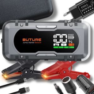 Powerbank 12V Rozrusznik Booster Jump Starter Urządzenie Rozruchowe 6000A BUTURE Beta 04 + Akcesoria Full Power
