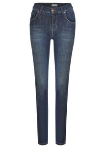 Angels Damen Jeans Hose Slim Fit Skinny Dark Used Buffi 333-12 3158 *, Größe:34W / 30L, Farbe:3158