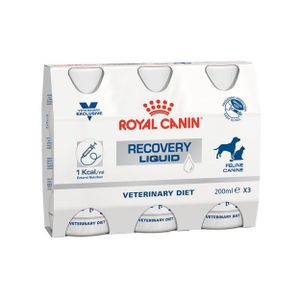 Royal Canin Recovery liquid 3x200 g | Flüssignahrung für Hunde & Katzen