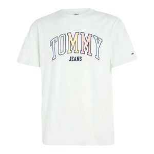 TOMMY JEANS TJM CLASSIC COLLEGE POP TOMMY TEE Herren T-Shirt, Größe:XL, Tommy Jeans Farben:LXW - MINTY