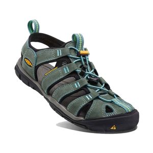 Keen Clearwater CNX Leather Women mineral blue/yellow, Größe:41