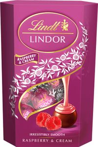 LINDOR Maliny so smotanou 200g