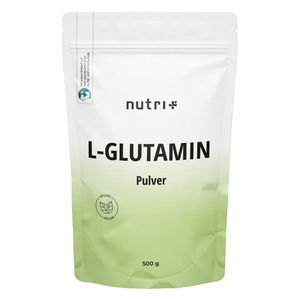 L-GLUTAMIN Pulver 450g Vegan - Neutral & hochdosiert Ultrapure ohne Zusatzstoffe - 99,95% natur rein - Fermentiertes L-Glutamine Powder - Aminosäure - glutenfrei & laktosefrei