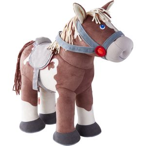 Haba pferd Joey Junior 35 x 30 cm Textil braun/weiß